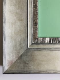 "Képet vivő figura/ Eine Figur, die ein Bild trägt" von László Varga-Amár auf art24
