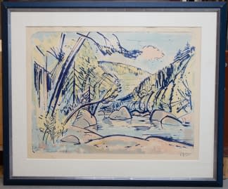 "Flusslandschaft" by Jaroslav Grus on art24