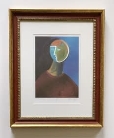 "Festőangyal 5/10 / Maler Engel" de János Aknay sur art24