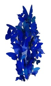 "Blue Butterflies" by Daria Startseva on art24