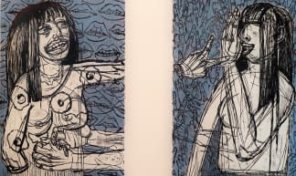 "Hi-hi and Ho-ho" by Oleksandra Voronina on art24