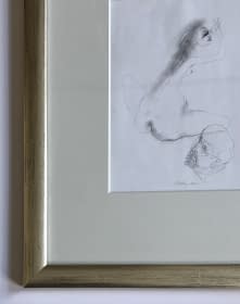 "Akt rajz XVII./ Akt Zeichnung XVII." by Ruttkay Sándor on art24