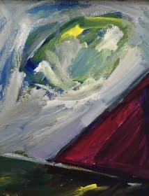"Hajnali Angyal/Engel der Morgendämmerung" by János Aknay on art24