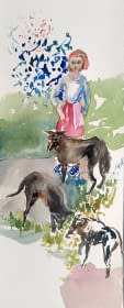 "Le petit chaperon rouge aux loups" by Emmanuelle Tenailleau on art24