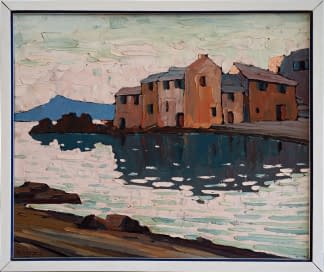 "Erbalunga Corse marine (dt. Erbalunga Korsika Marine)" by Ch. A. Mangin on art24