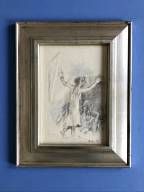 "Oltalom/Schutz" by János Giczy on art24