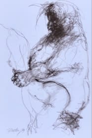 "Rajz VIII./Zeichnung VIII." de Ruttkay Sándor sur art24