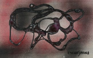 "Komposition auf Tapete" by Ettore Della Savina on art24