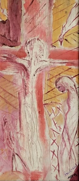 Image 1 of the artwork "Feszület/Kreuz" by Katalin Szabadi on art24