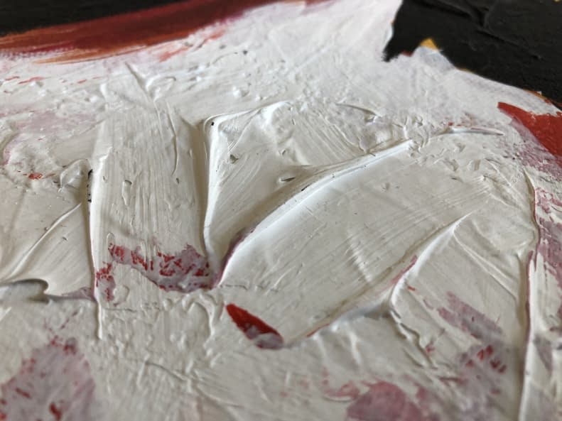 Foto 1 des Kunstwerks "Zászlót tartó/Flagge haltend" von Attila Orbán auf art24