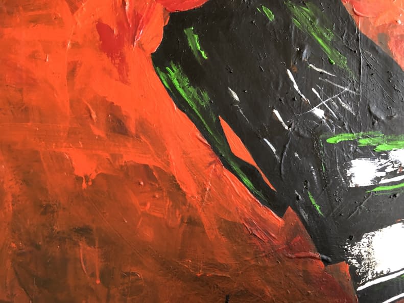 Image 1 of the artwork "Térdelő/Knieende" by Attila Orbán on art24