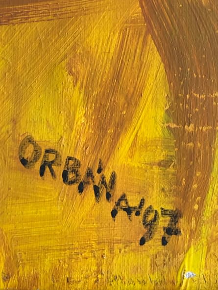 Image 1 of the artwork "Nagy fekvő maszk/ Große Liegende Maske" by Attila Orbán on art24