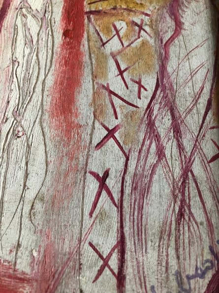 Image 1 of the artwork "Feszület/Kreuz" by Katalin Szabadi on art24