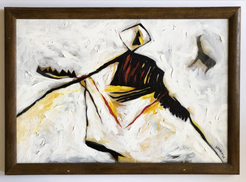 Foto 1 des Kunstwerks "Mountain" von Attila Orbán auf art24