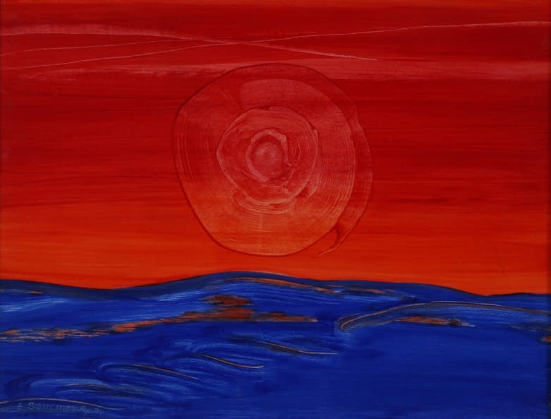 Image 1 of the artwork "Sonne und Meer" by Edith Irving-Sommer on art24