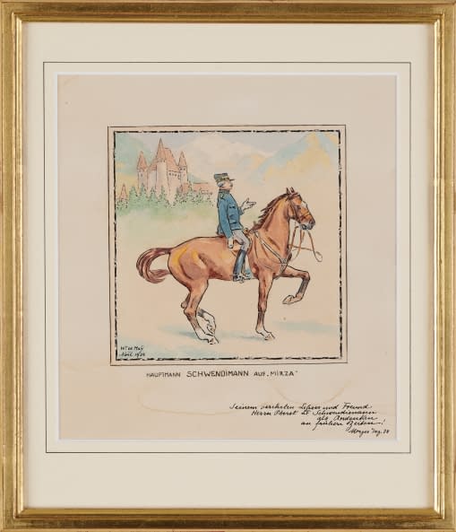 Image 1 of the artwork "Reiterstudie" by Walther von May on art24