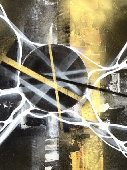 Foto 1 des Kunstwerks "Schicksalsrad" von SoulART LINDAbstrakt auf art24