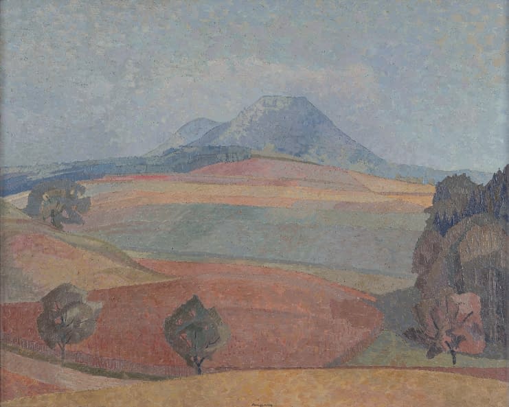Image 1 of the artwork "Sommer auf Kornberg" by Arnold Ammann on art24