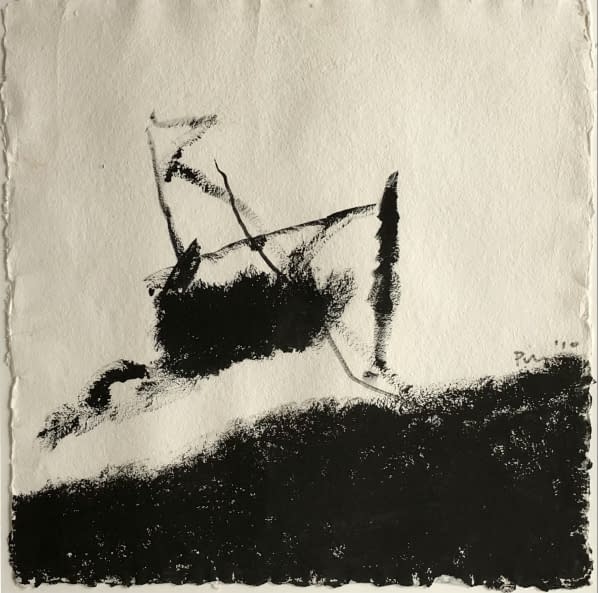 Image 1 of the artwork "Rajz III" by Ferenc Puha on art24