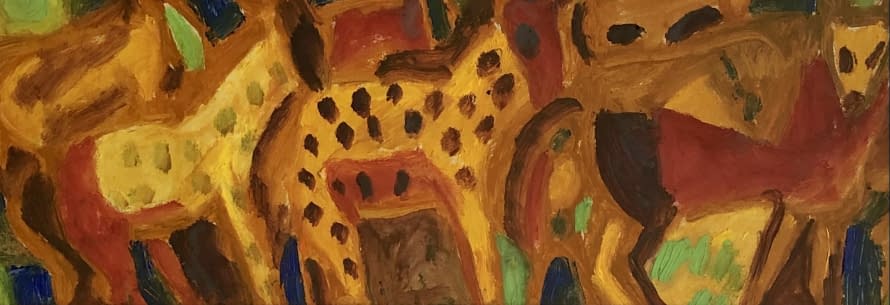 Foto 1 des Kunstwerks "Tanulmány Lovakról/Studie über Pferde" von Pasaréti Csepeli Varró Németh Miklós auf art24