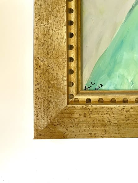 Image 1 of the artwork "Kalapos nő/ Eine Frau mit Hut" by Katalin Szabadi on art24