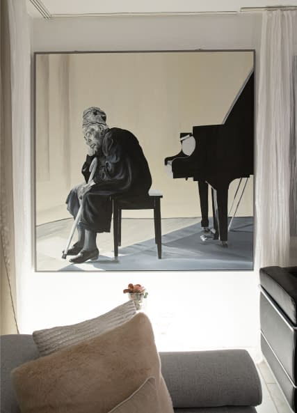 Image 1 of the artwork "Die Klavierspielerin" by Christoph Bolt on art24