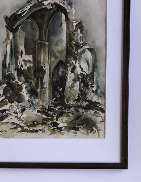 Image 1 of the artwork "Kecske-templom/Geißkirche" by Tibor Gáspárdy on art24