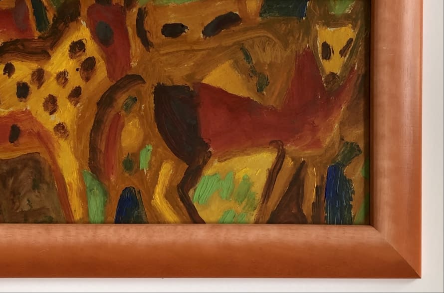 Foto 1 des Kunstwerks "Tanulmány Lovakról/Studie über Pferde" von Pasaréti Csepeli Varró Németh Miklós auf art24