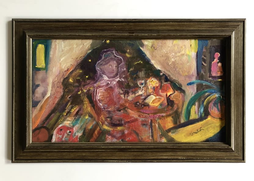 Image 1 of the artwork "Kávéház/Kaffeehaus" by Katalin Szabadi on art24