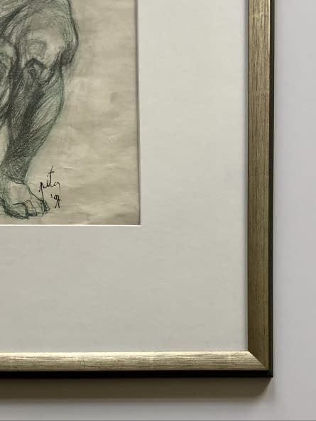Photo 1 de l'œuvre "Női aktok/Weibliche Akte" par Farkas Tankó sur art24