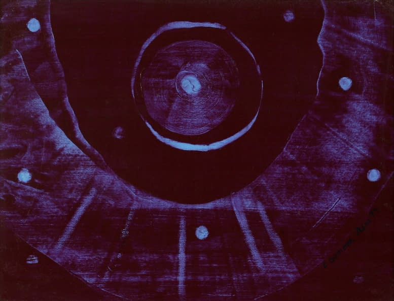 Image 1 of the artwork "Mitternachtsnabel" by Edith Irving-Sommer on art24