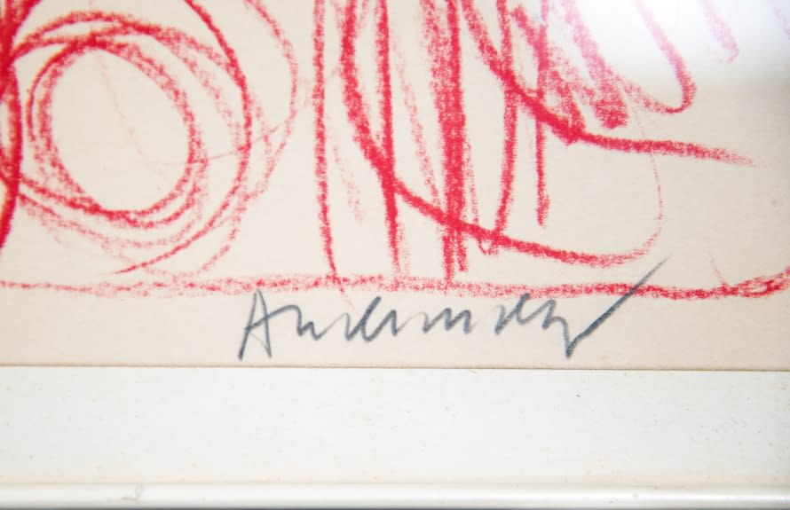 Image 1 of the artwork "Ohne Titel (44/100)" by Pierre Alechinsky on art24