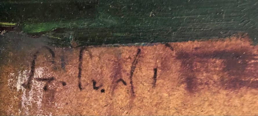 Image 1 of the artwork "Színes házak/ Bunte Häuser" by Katalin Szabadi on art24