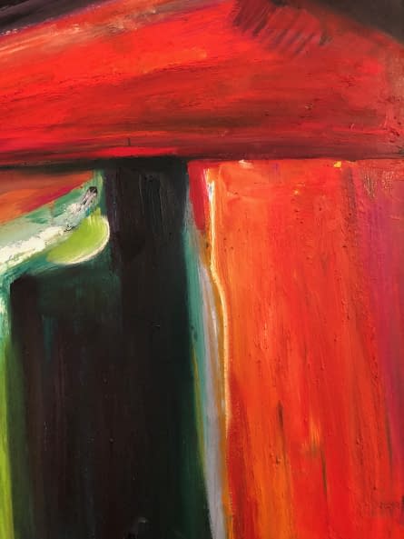 Image 1 of the artwork "Színes házak/ Bunte Häuser" by Katalin Szabadi on art24