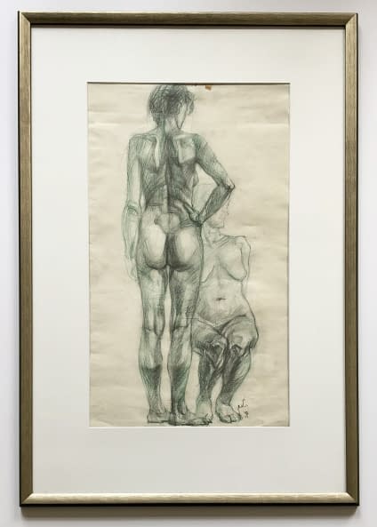 Photo 1 de l'œuvre "Női aktok/Weibliche Akte" par Farkas Tankó sur art24