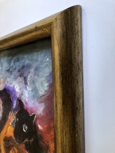 Image 1 of the artwork "Töreki alvó lóval/ Eine Ruhende in Törek" by Katalin Szabadi on art24