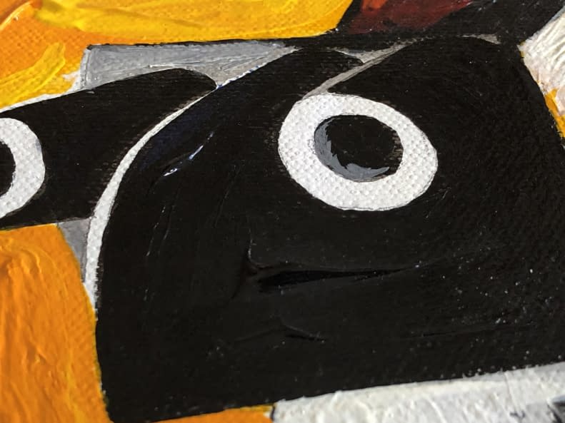 Image 1 of the artwork "Kisörökös/Klein Erbe" by Attila Orbán on art24