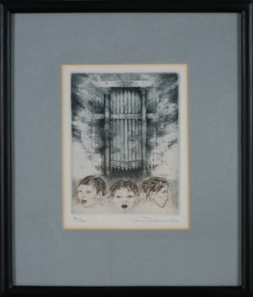 Image 1 of the artwork "Drei Sängerknaben (36/200)" by Karel Demel on art24
