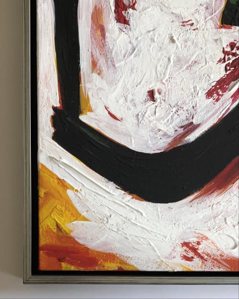 Foto 1 des Kunstwerks "Zászlót tartó/Flagge haltend" von Attila Orbán auf art24