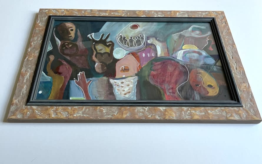 Image 1 of the artwork "Emberek a holdon/ Menschen auf dem Mond" by Katalin Szabadi on art24