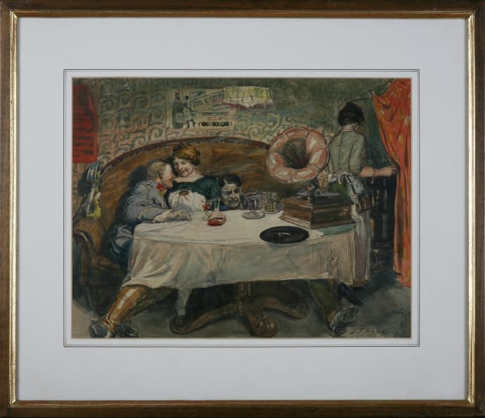 Photo 1 de l'œuvre "Interieur" par Josef Tomàs Blazek sur art24