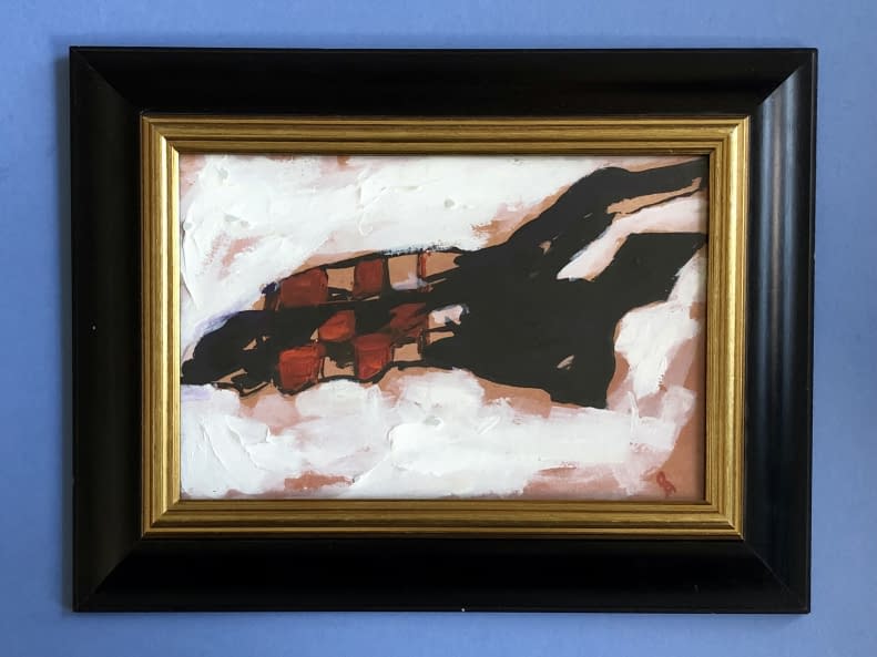 Image 1 of the artwork "Fekvő Alak/Liegende Person" by Attila Orbán on art24