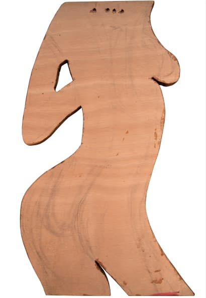 Image 1 of the artwork "Lady in Wood" by Roli on art24