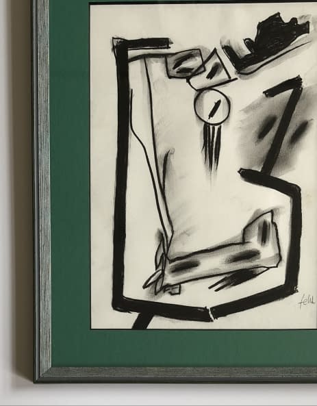 Image 1 of the artwork "Rajz II./Zeichnung II." by László feLugossy on art24