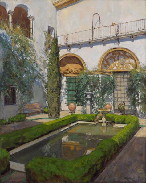 Image 1 of the artwork "Gartenanlage" by Rudolf Häsler on art24