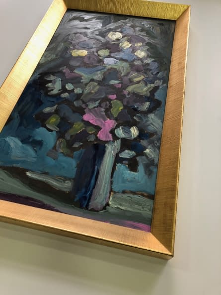 Foto 1 des Kunstwerks "Virág Csendélet/ Blumenstillleben" von Pasaréti Csepeli Varró Németh Miklós auf art24