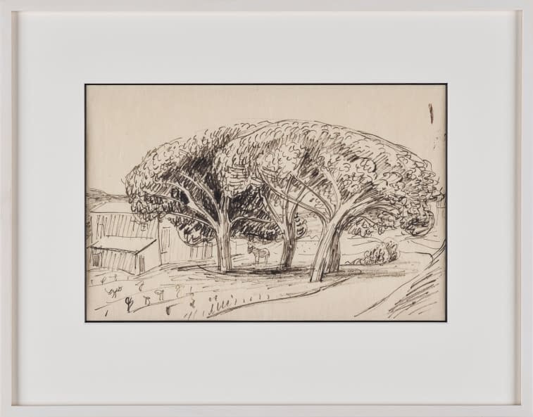 Foto 1 des Kunstwerks "Bäume und Esel" von Ignaz Epper auf art24