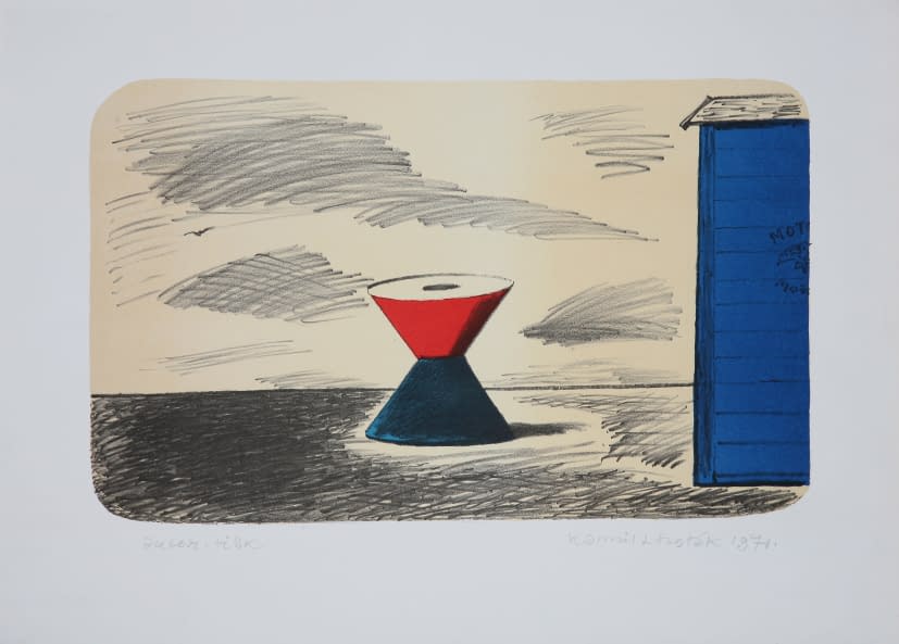 Image 1 of the artwork "Stroj pouště (dt. Wüstenmaschine)" by Kamil Lothàk on art24
