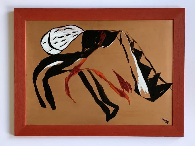 Foto 1 des Kunstwerks "C.N./O.T," von Attila Orbán auf art24