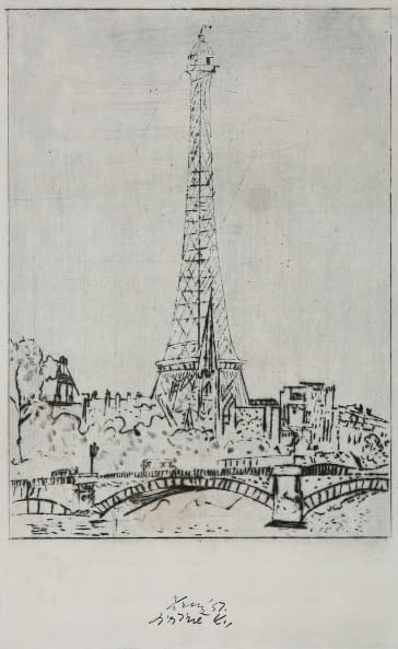 Image 1 of the artwork "Eiffelturm" by František Tichý on art24